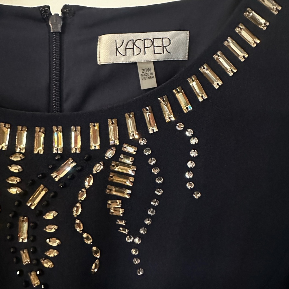 Women’s Kasper formal dress with jacket - Picture 6 of 7